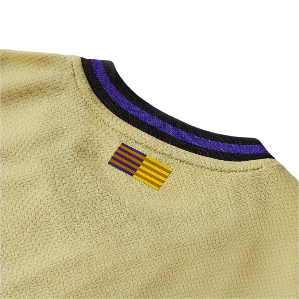 Nike Youth Ronaldinho FC Barcelona Away Jersey 25/26 (Team Gold/Persian Violet/Black)