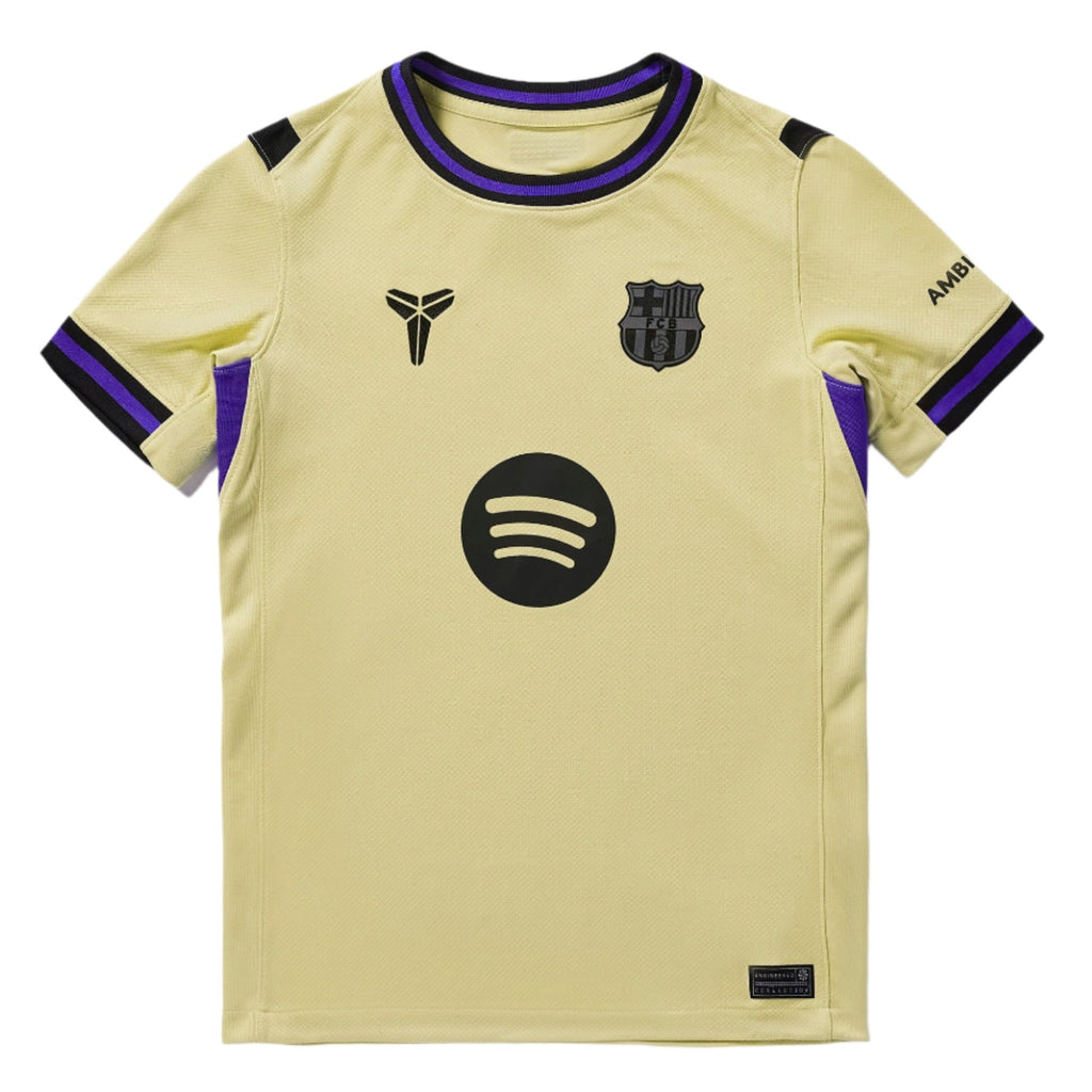 Nike Youth Ronaldinho FC Barcelona Away Jersey 25/26 (Team Gold/Persian Violet/Black)