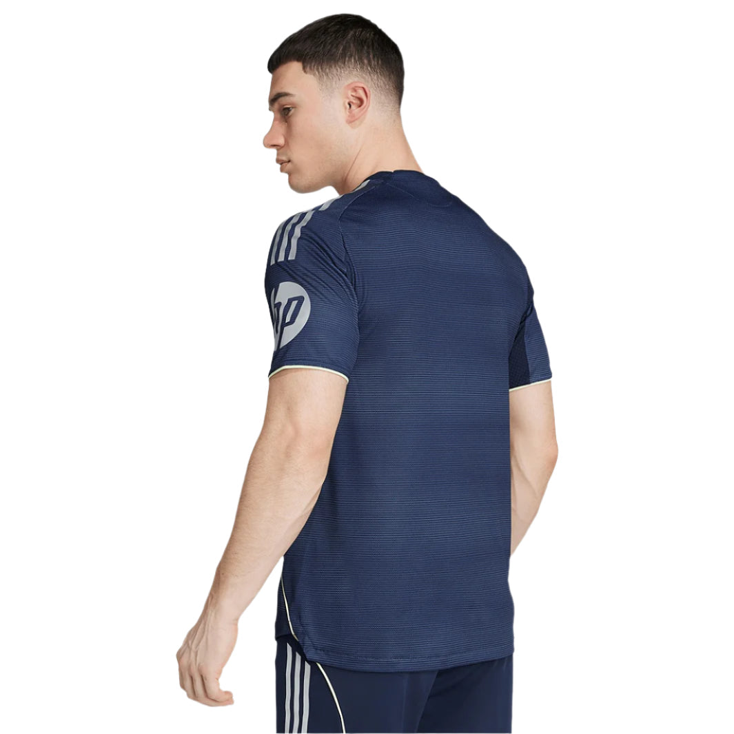 adidas Mbappé Real Madrid 25/26 Away Jersey w/ Champions League Patches (Legend Ink)