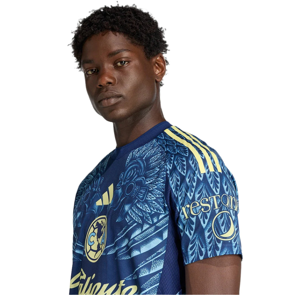 adidas Henry Men's Club América 25/26 Authentic Away Jersey (Blue)