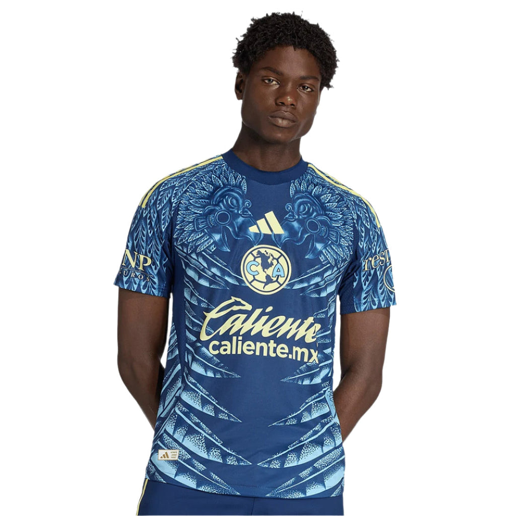 adidas Henry Men's Club América 25/26 Authentic Away Jersey (Blue)