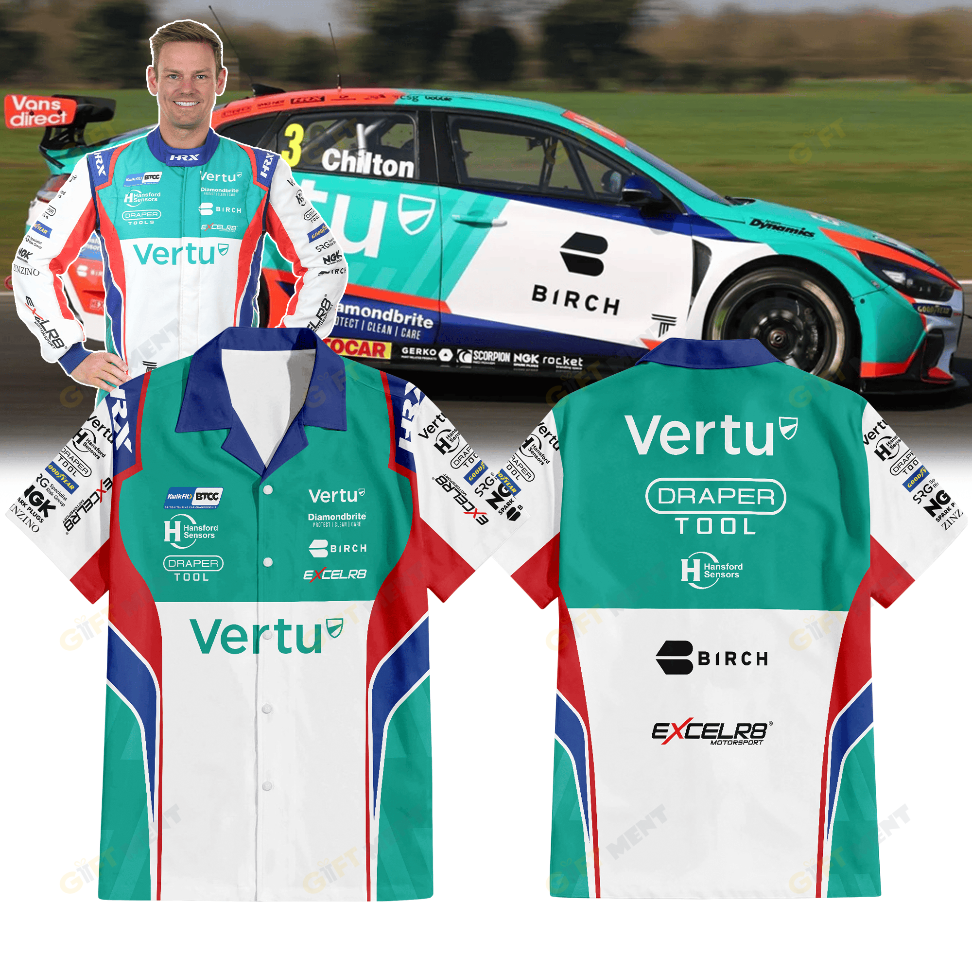 Team Vertu Premium Hawaiian Shirt I