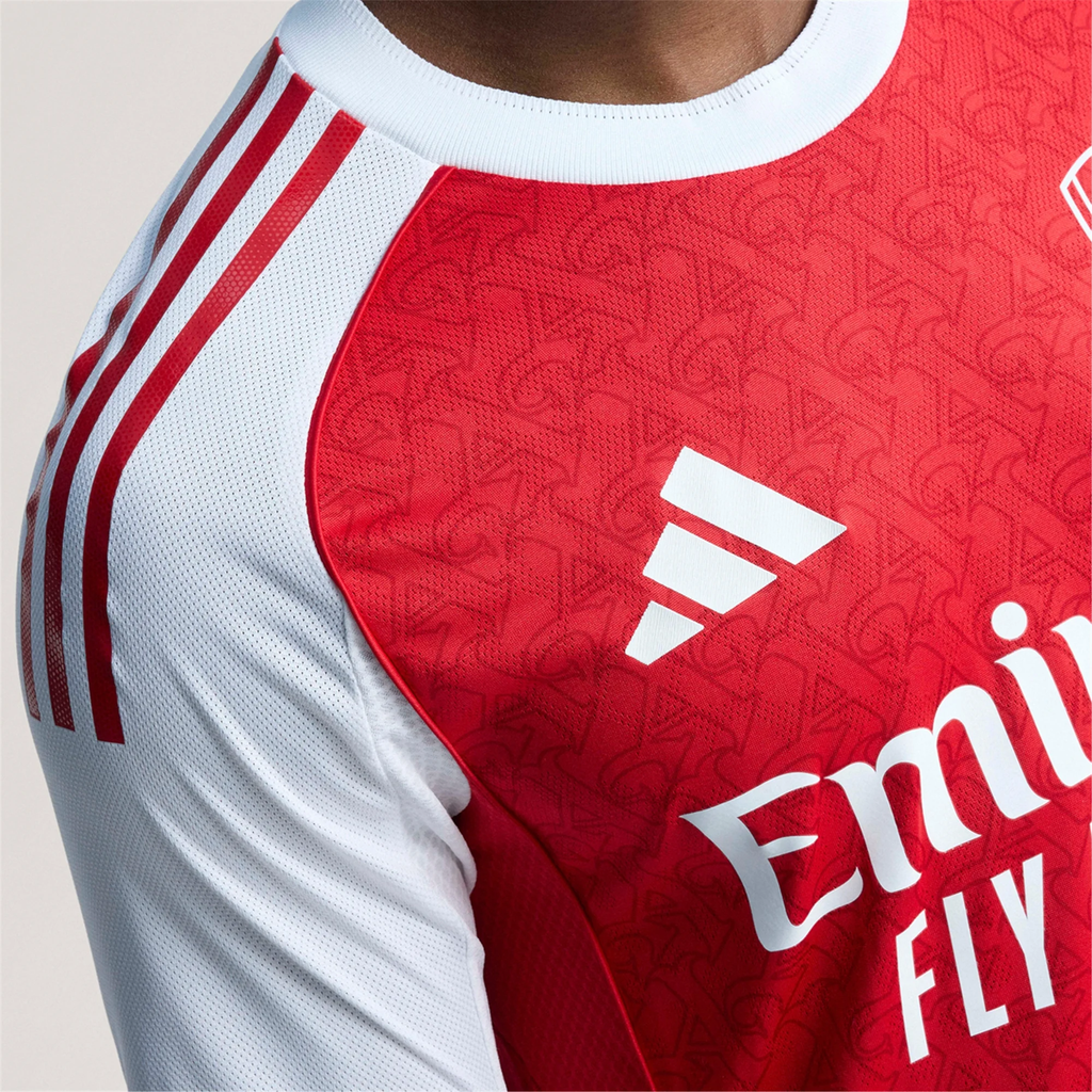 adidas Kai Havertz Arsenal FC Authentic Home Jersey 25/26 w/ EPL Patch (Better Scarlet/White