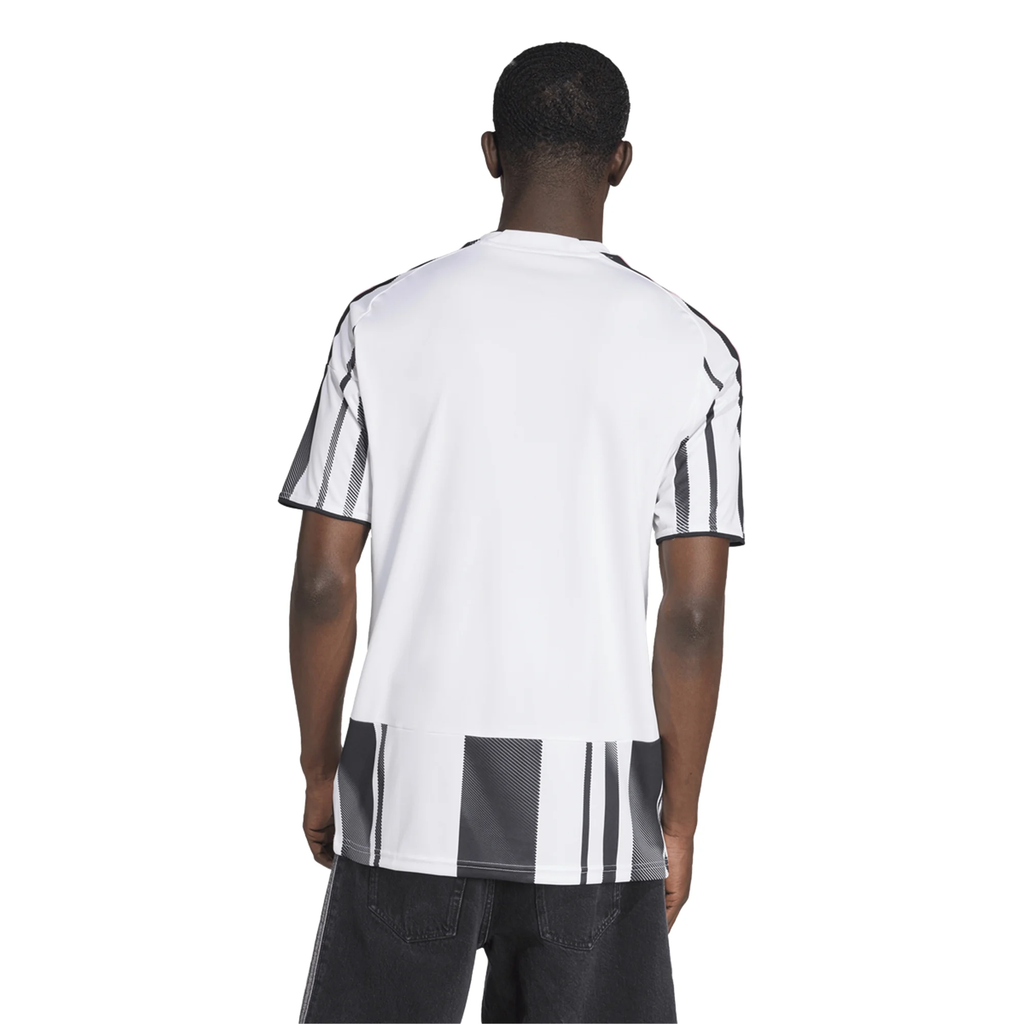 adidas Juventus F. conceicao Home Jersey w/ Champions League Patches 25/26 (White/Black/Pink)