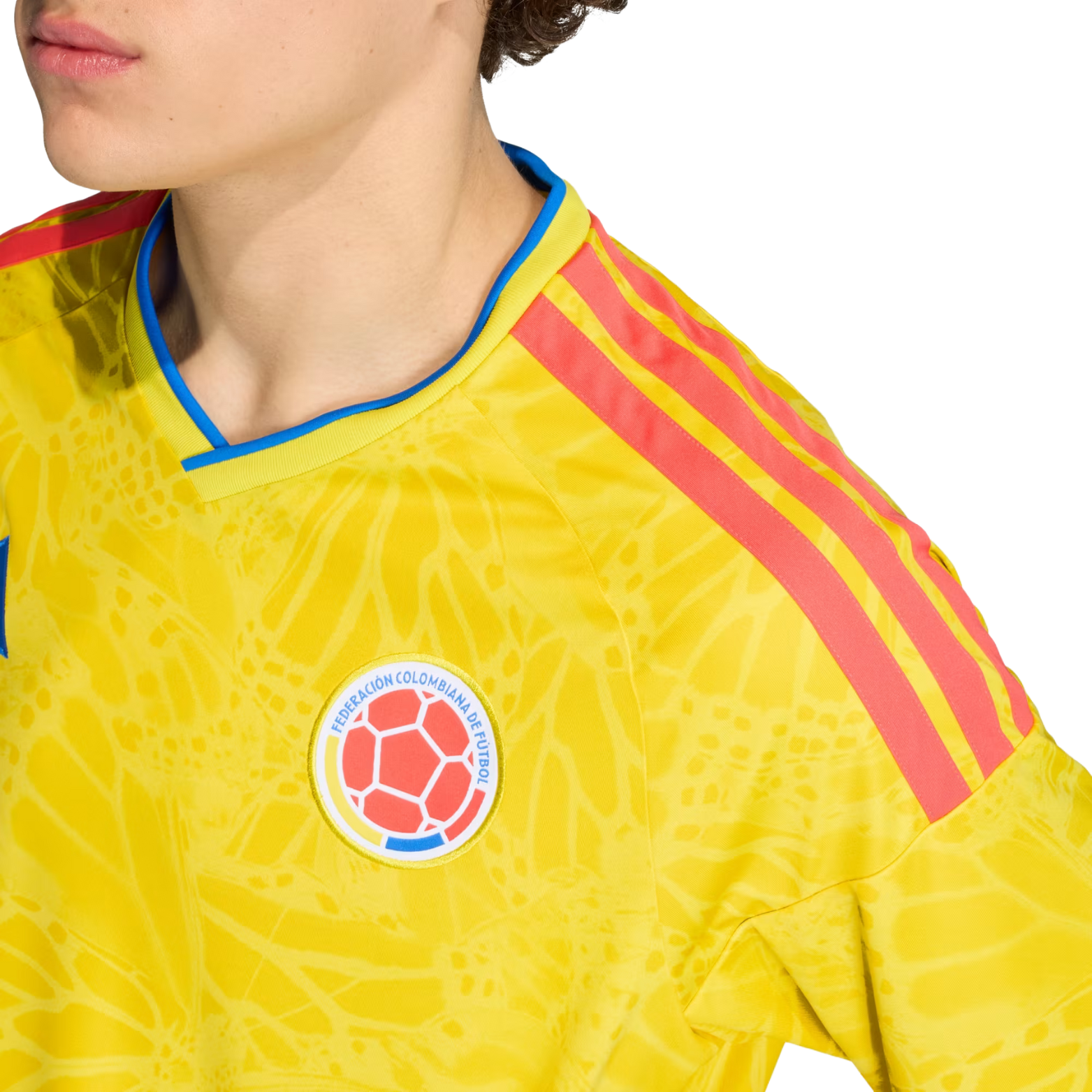 adidas Men's Cordoba Colombia 2026 Home Jersey (Impact Yellow)