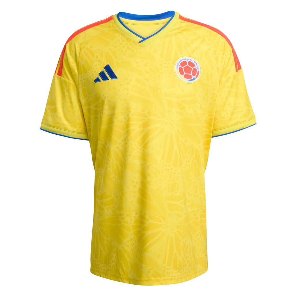 adidas Men's Cordoba Colombia 2026 Home Jersey (Impact Yellow)