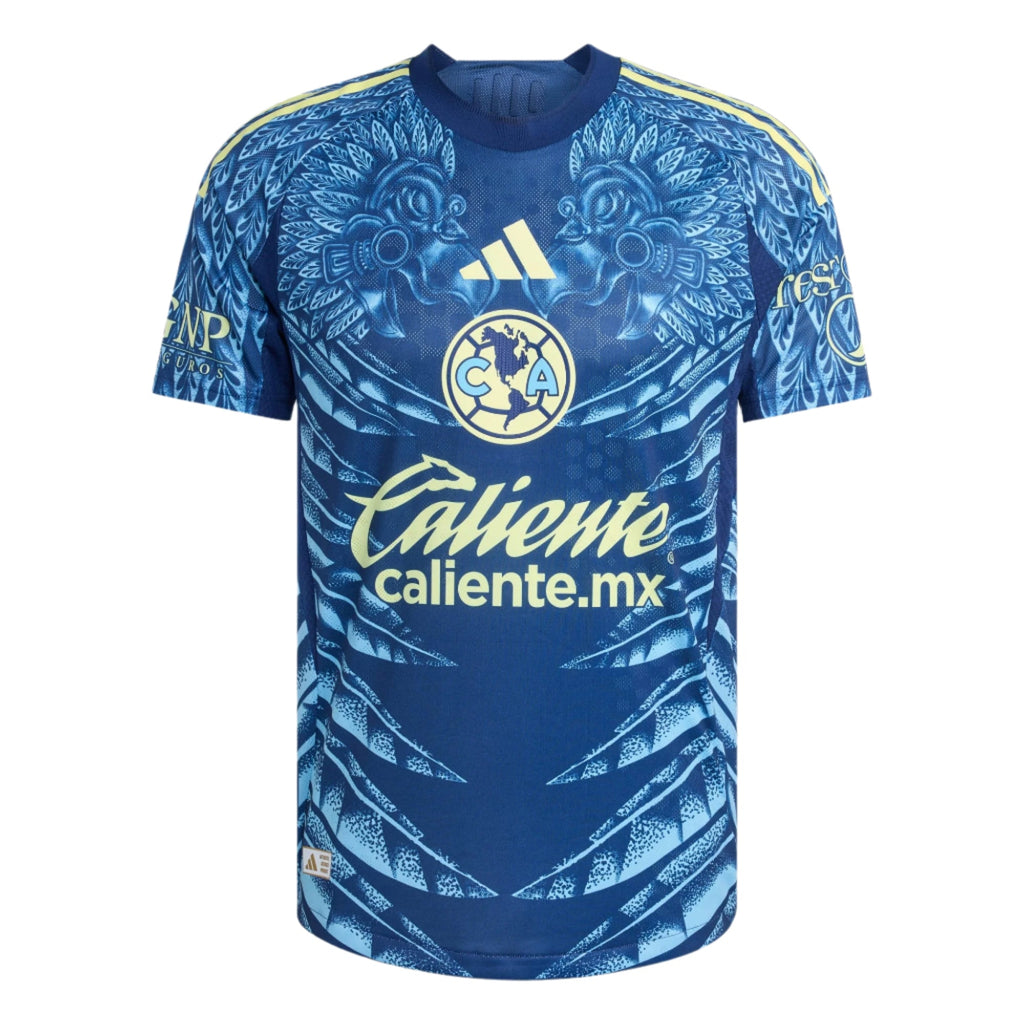 adidas I. Reyes Men's Club América 25/26 Authentic Away Jersey (Blue)