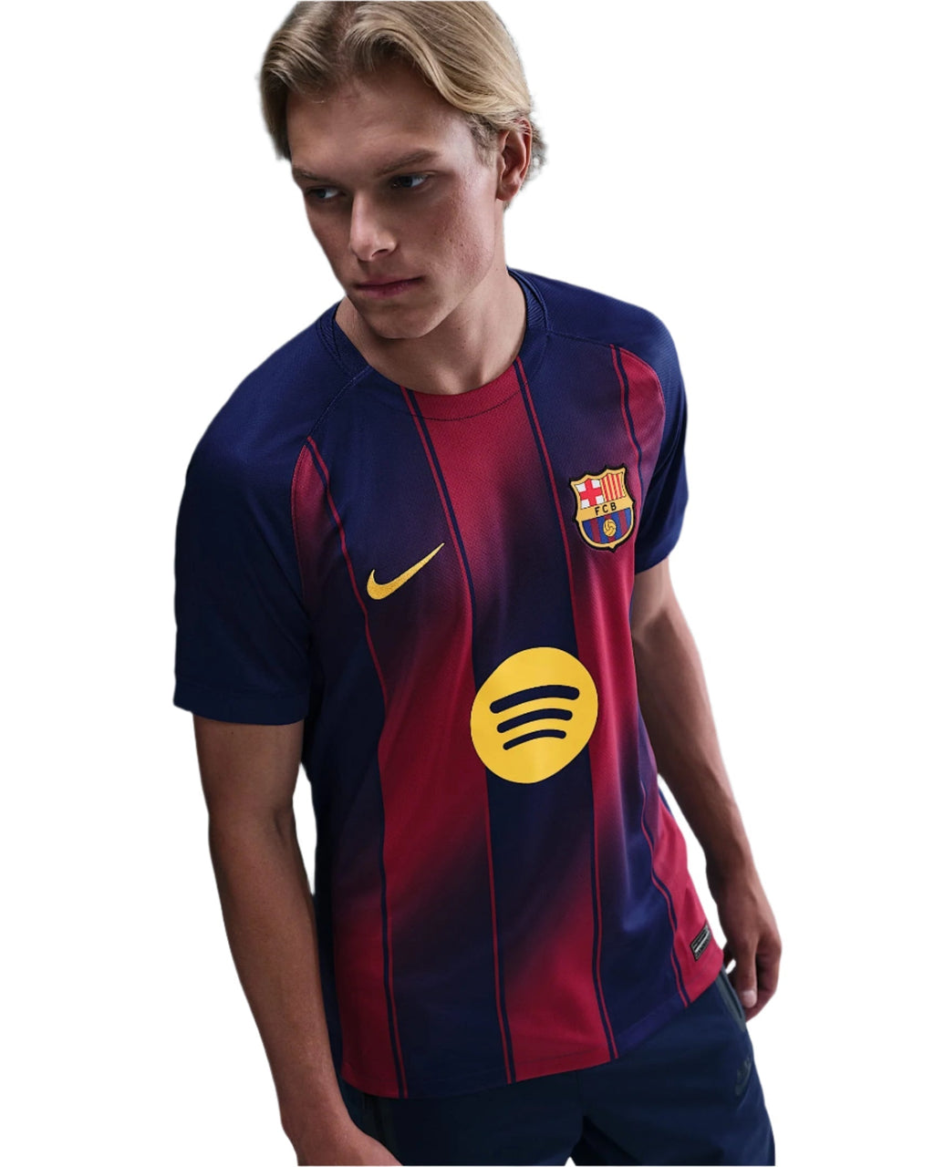 Nike Barcelona Home Jersey 25/26 (Deep Royal Blue/Midwest Gold)