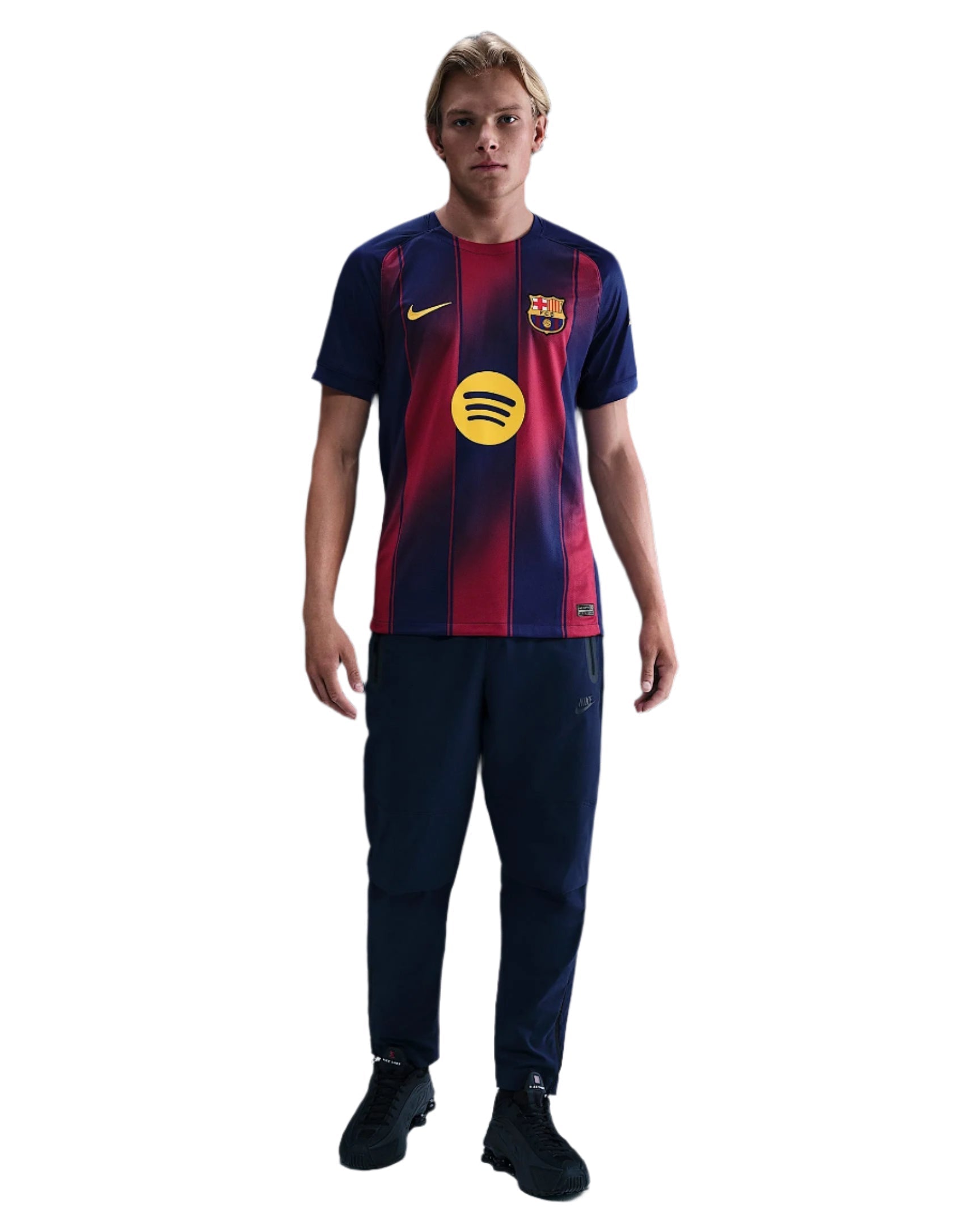 Nike Barcelona Home Jersey 25/26 (Deep Royal Blue/Midwest Gold)