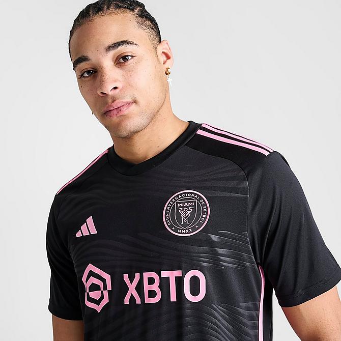adidas Ian Fray Inter Miami Away Jersey 23/24 (Black/True Pink)