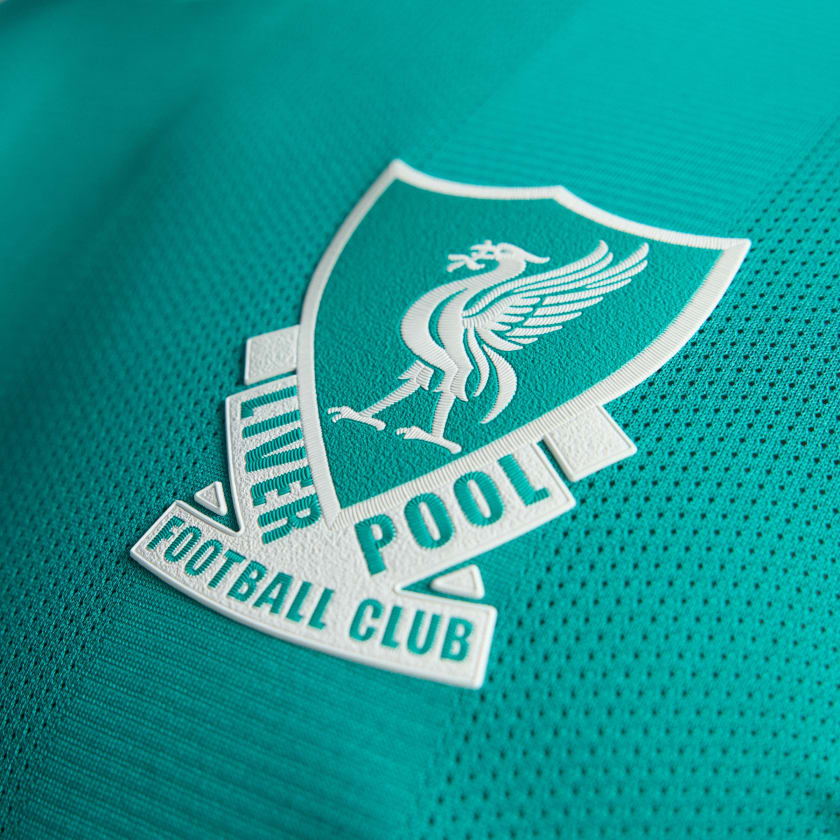 adidas Liverpool FC Authentic Alexander Isak Third Jersey w/ EPL + No Room For Racism Patches 25/26 (Sea Green)