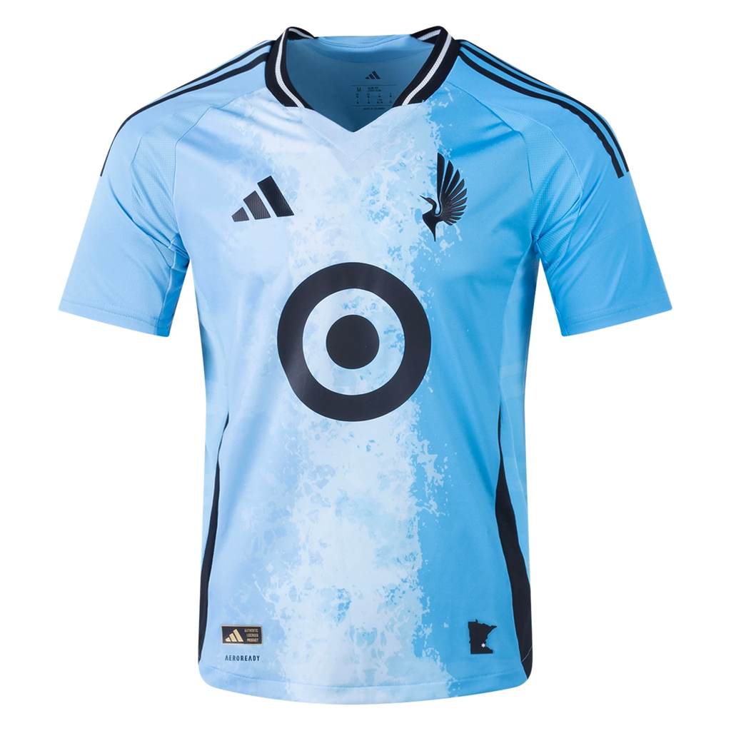 adidas Minnesota United Authentic Robin Lod Away Jersey 25/26 (Zenith Blue)