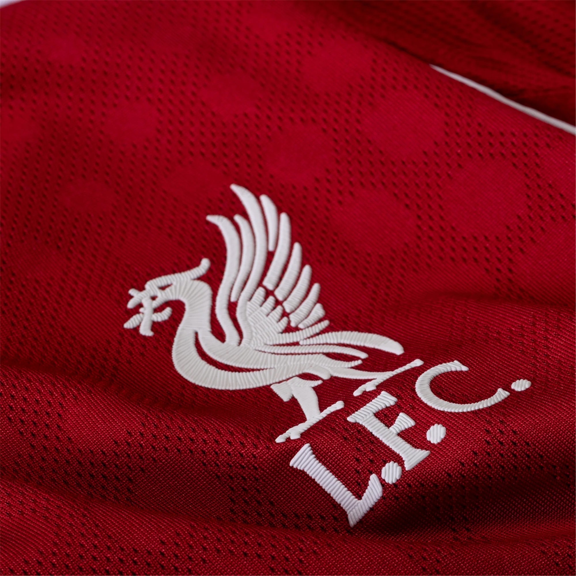 adidas Men's Liverpool FC Authentic Robertson Home Jersey 25/26 w/ EPL + NRFR Patches (Strawberry Red)
