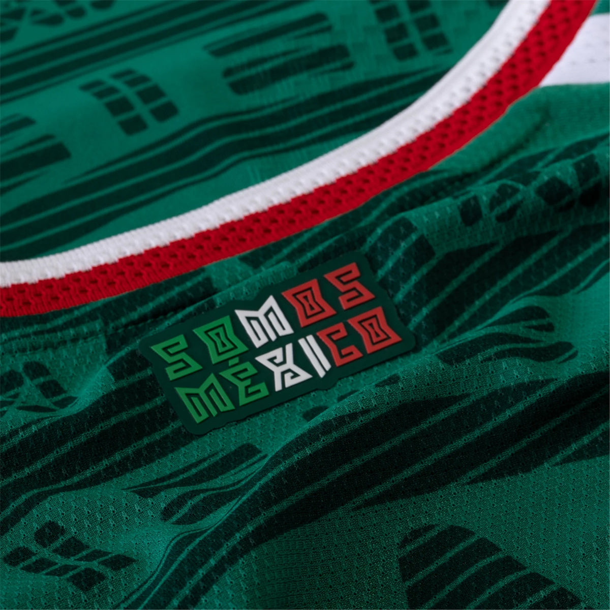 adidas Men's J. Orozco Mexico Authentic Home 2026 World Cup Jersey (Bold Green)