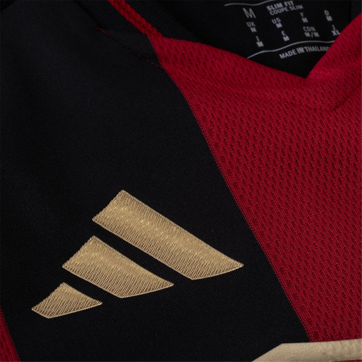 adidas Jamal Thiaré Atlanta United Authentic Home Jersey w/ MLS Patches 25/26 (Red/Black)