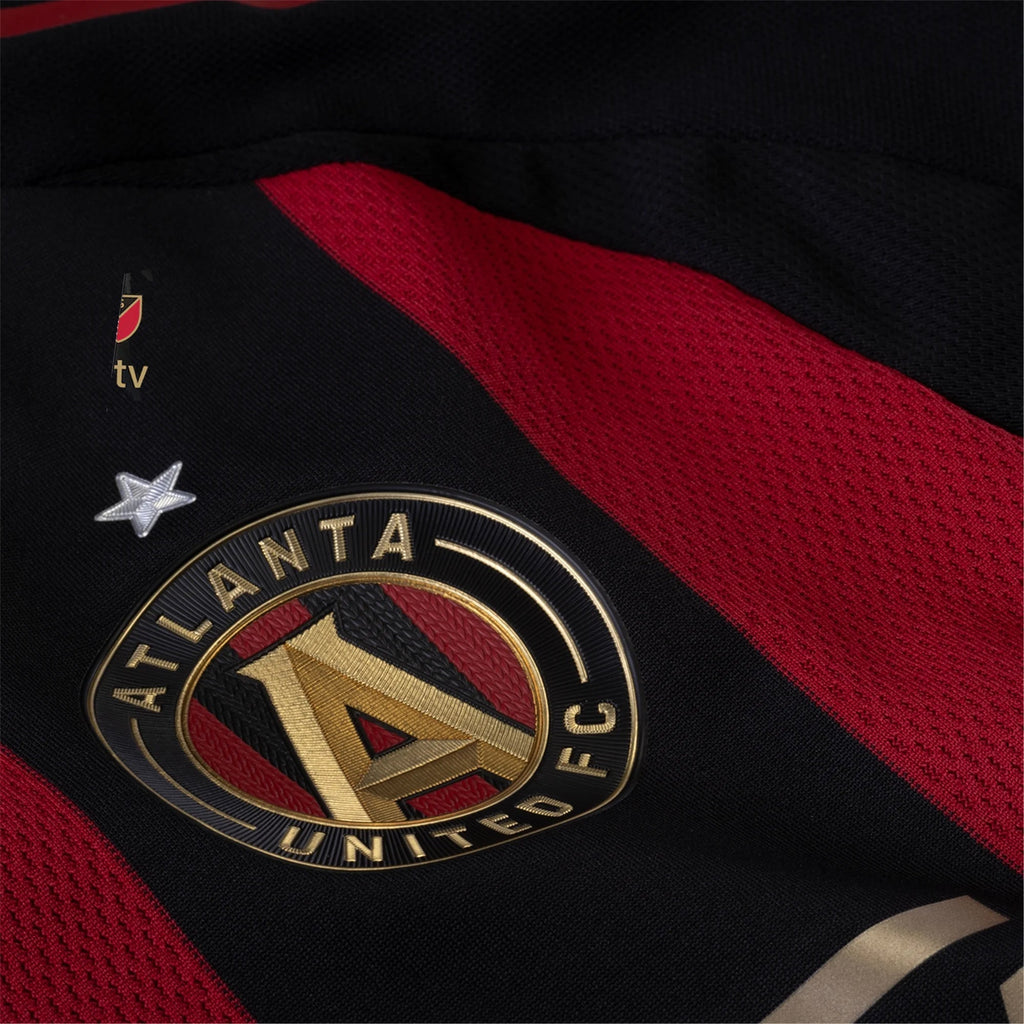 adidas Bartosz Slisz Atlanta United Authentic Home Jersey w/ MLS Patches 25/26 (Red/Black)
