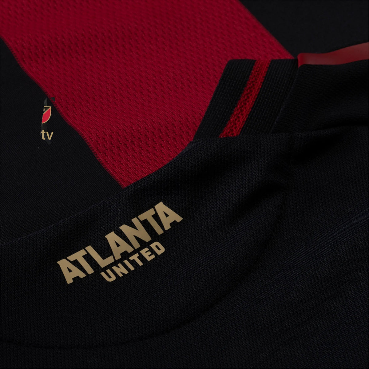 adidas Luis Abram Atlanta United Authentic Home Jersey w/ MLS Patches 25/26 (Red/Black)