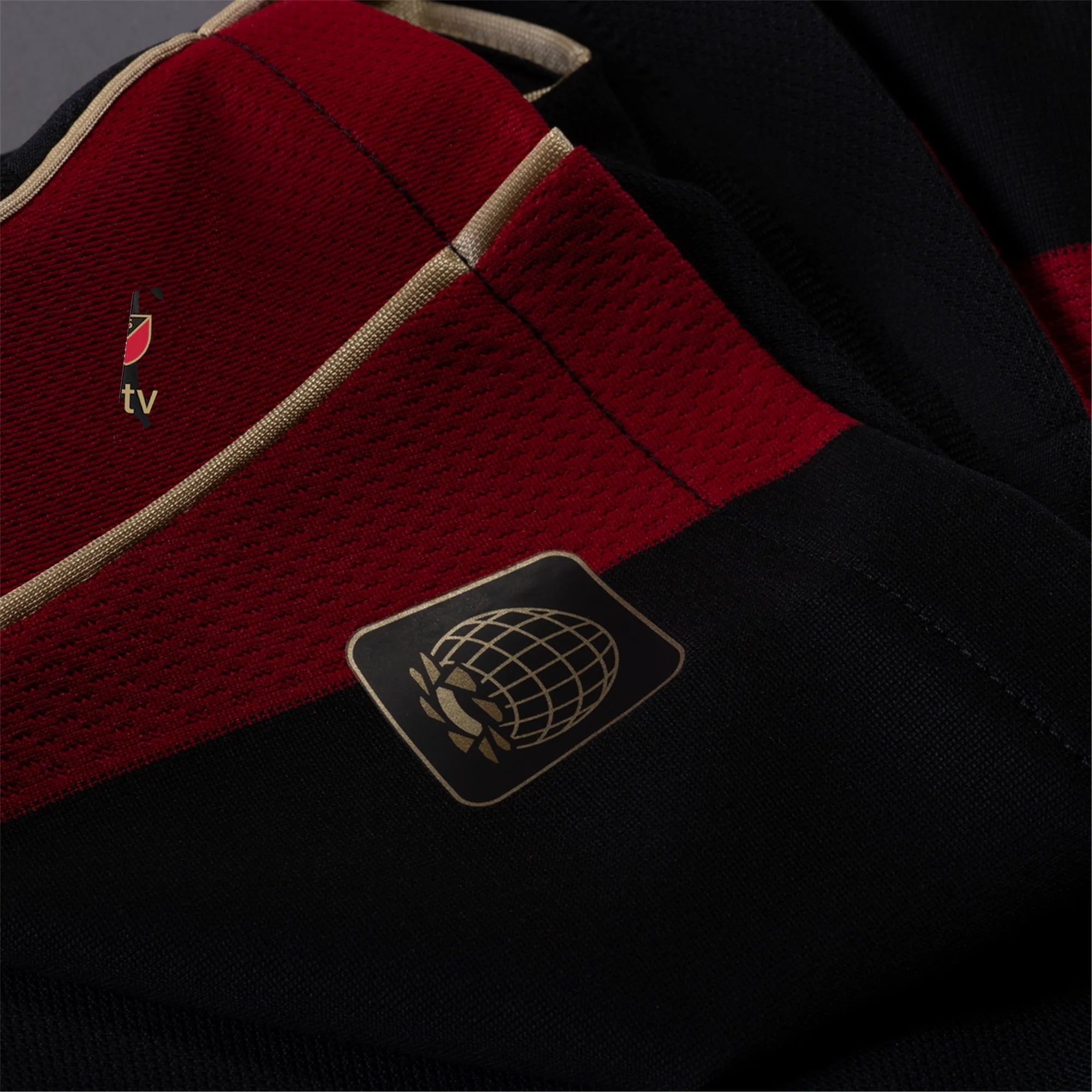 adidas Bartosz Slisz Atlanta United Authentic Home Jersey w/ MLS Patches 25/26 (Red/Black)