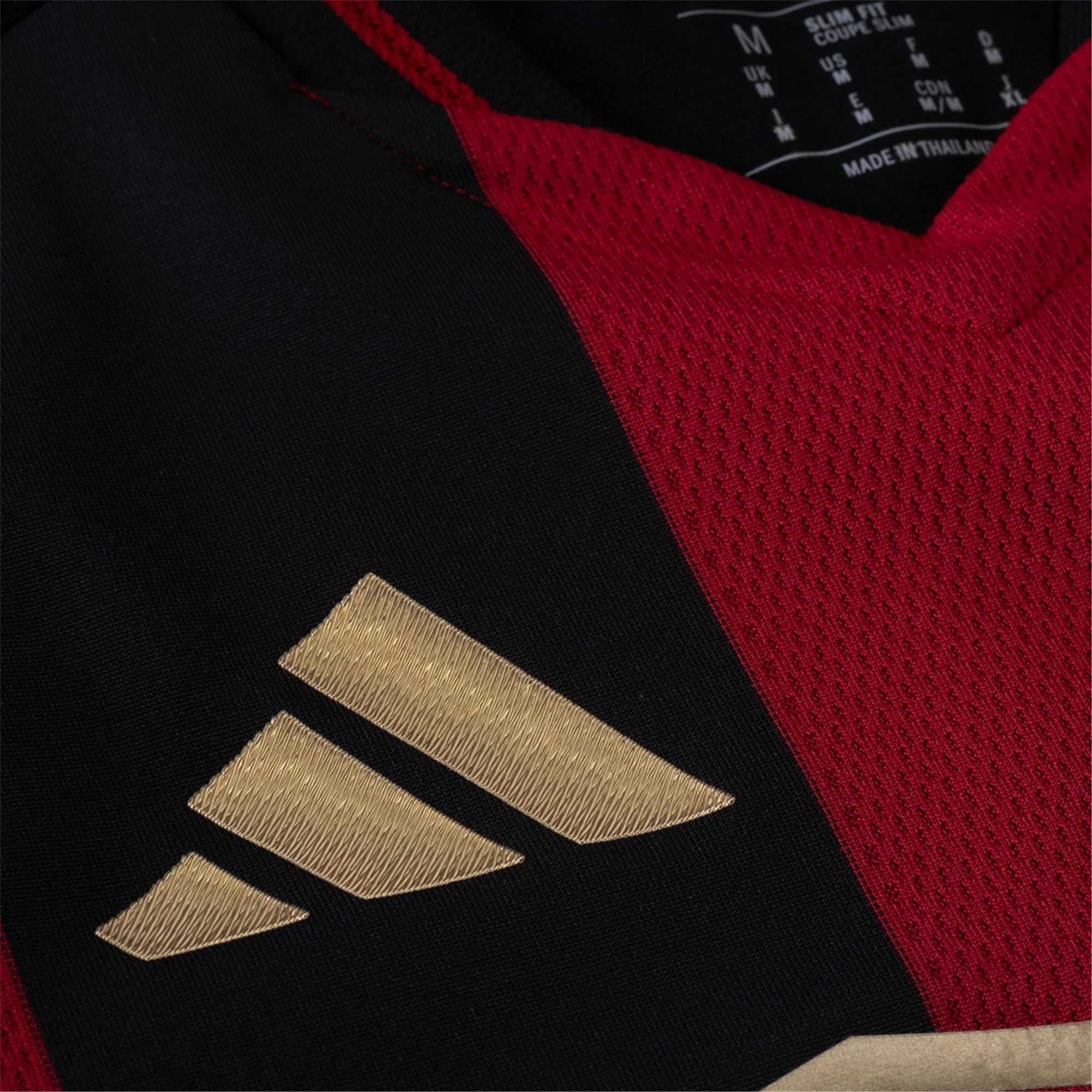 adidas Bartosz Slisz Atlanta United Authentic Home Jersey w/ MLS Patches 25/26 (Red/Black)