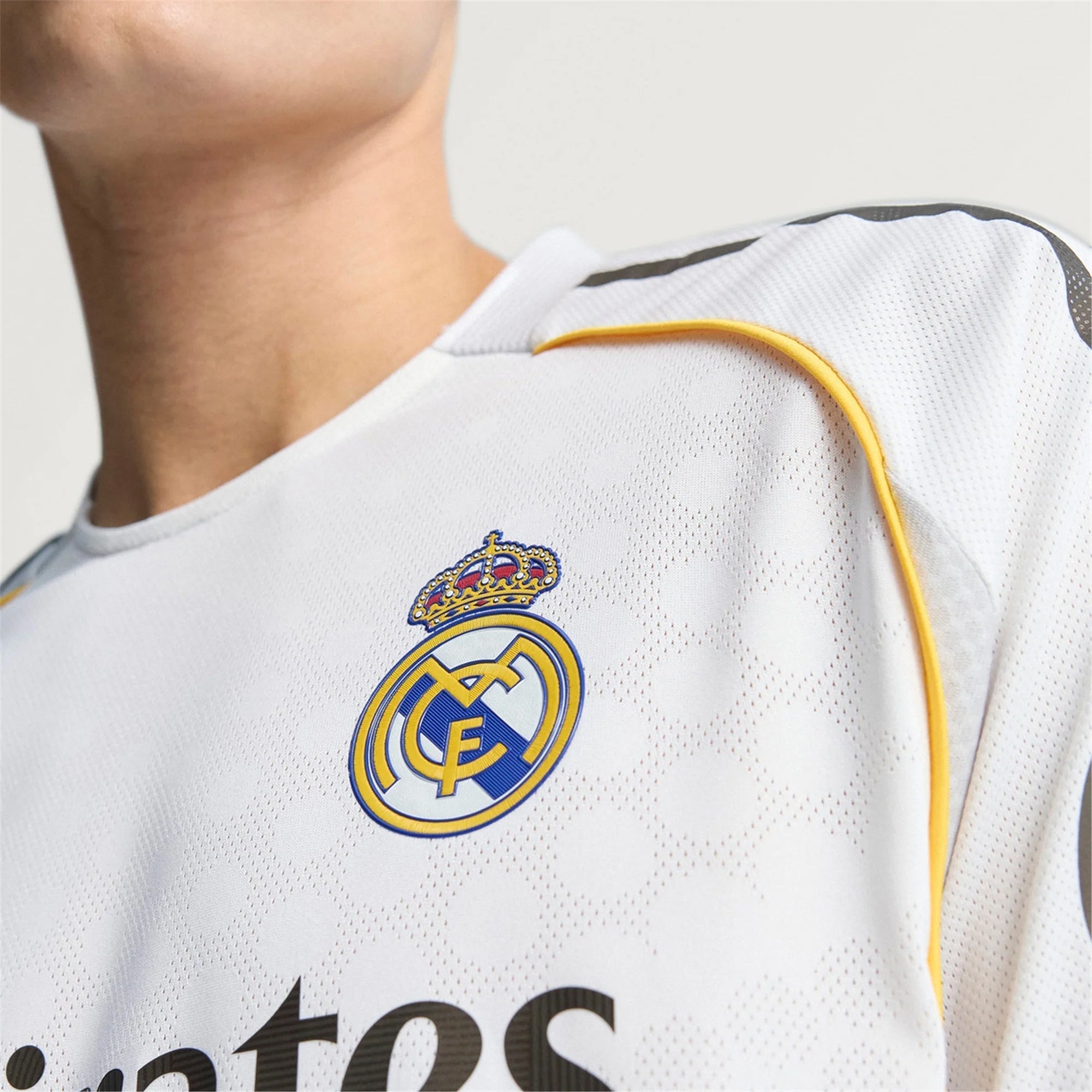 adidas Modric Special Edition Real Madrid Authentic Home Jersey 25/26 w/ Champions League Patches (White)