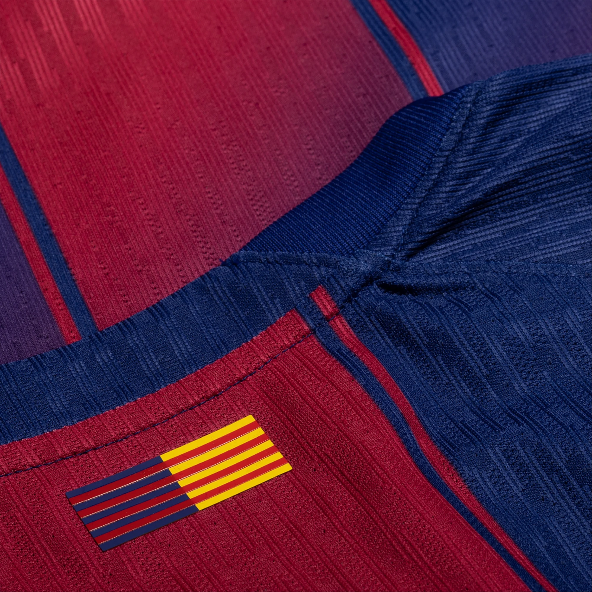 Nike Barcelona Authentic Home Jersey w/ La Liga Champion Patches 25/26 (Deep Royal Blue/Midwest Gold)