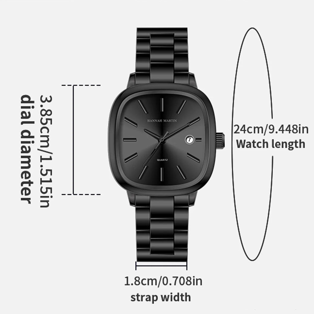 Mens Watch Fashion Stainless Steel Strap Japanese Quartz Movement Top Brand Blue Silver 3Bar Waterproof Wrist Watch reloj hombre