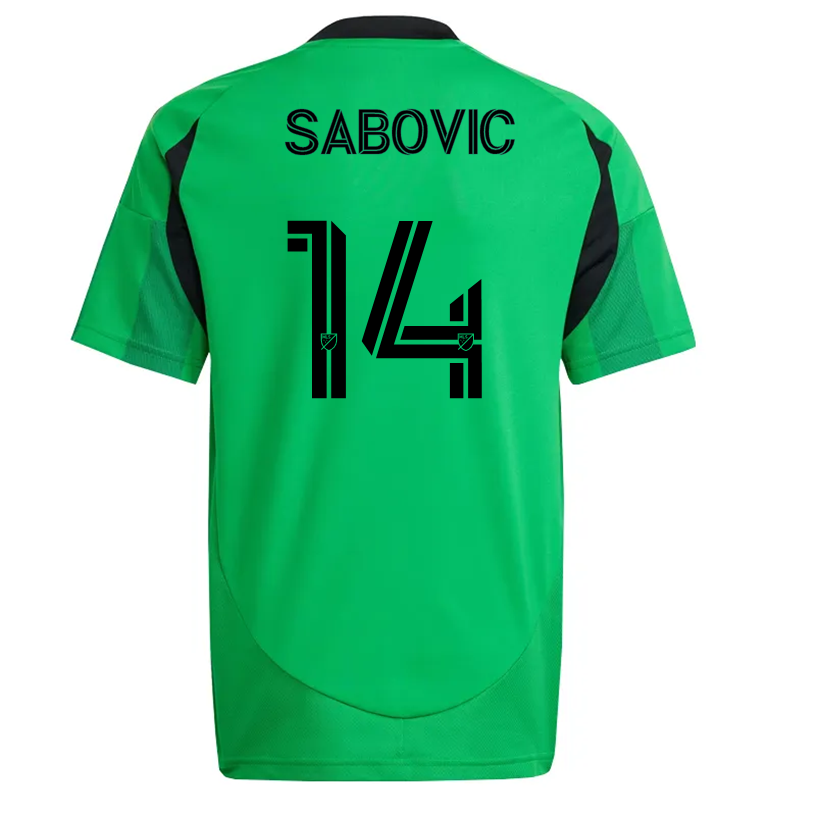 adidas Austin FC Besard Sabovic Home Jersey 25/26 (Real Green)