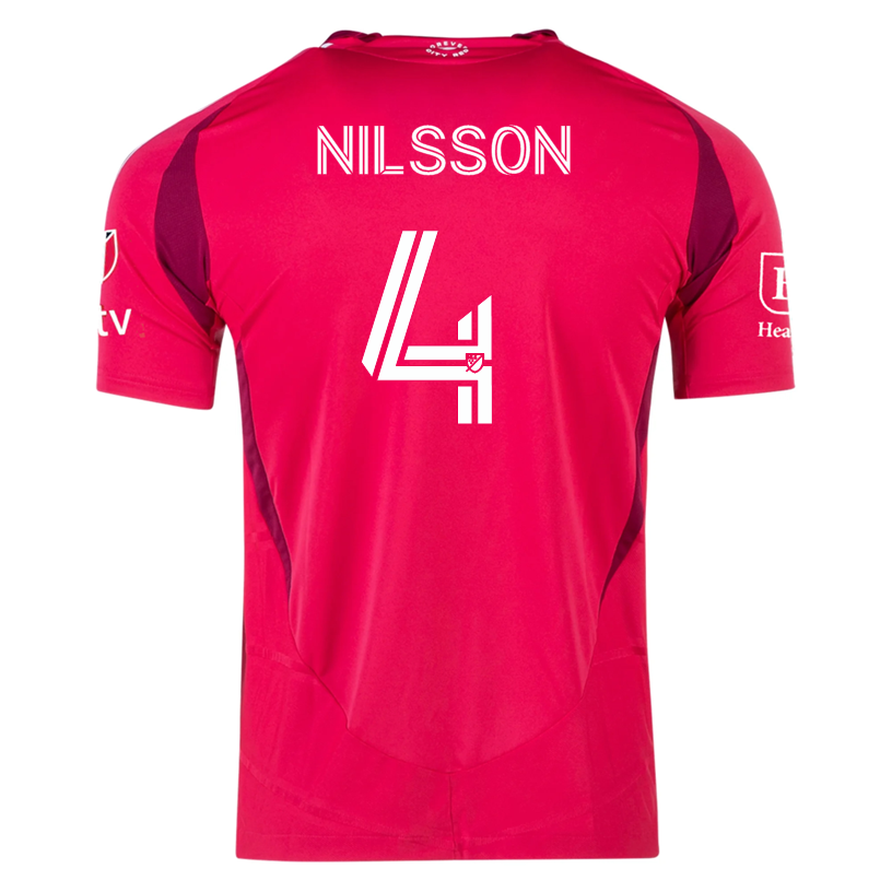 adidas Joakim Nilsson St. Louis FC Authentic Home Jersey 25/26 (Power Pink)