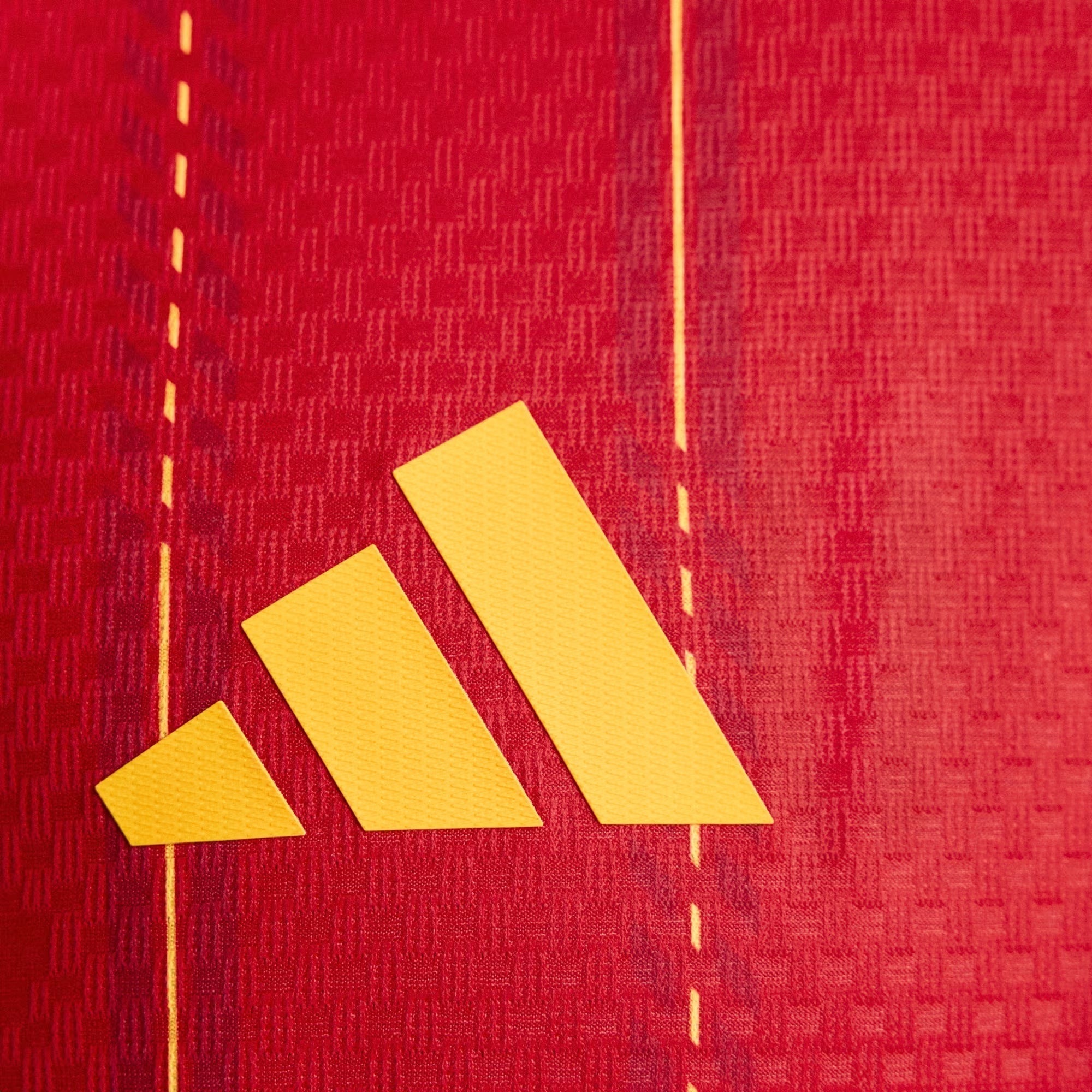 adidas Men's Samu Spain Authentic World Cup Home Jersey 2026 (Vivid Red)