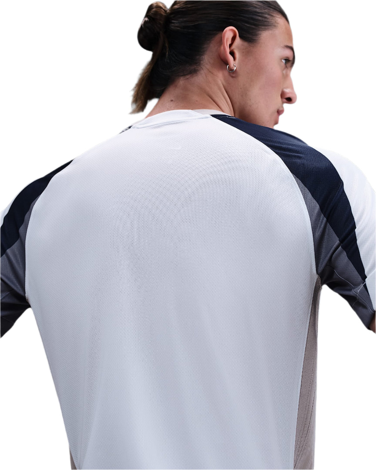 Nike Spence Tottenham Hotspurs Home Jersey w/ EPL + No Room For Racism Patch 25/26 (White/Iron/Binary Blue)