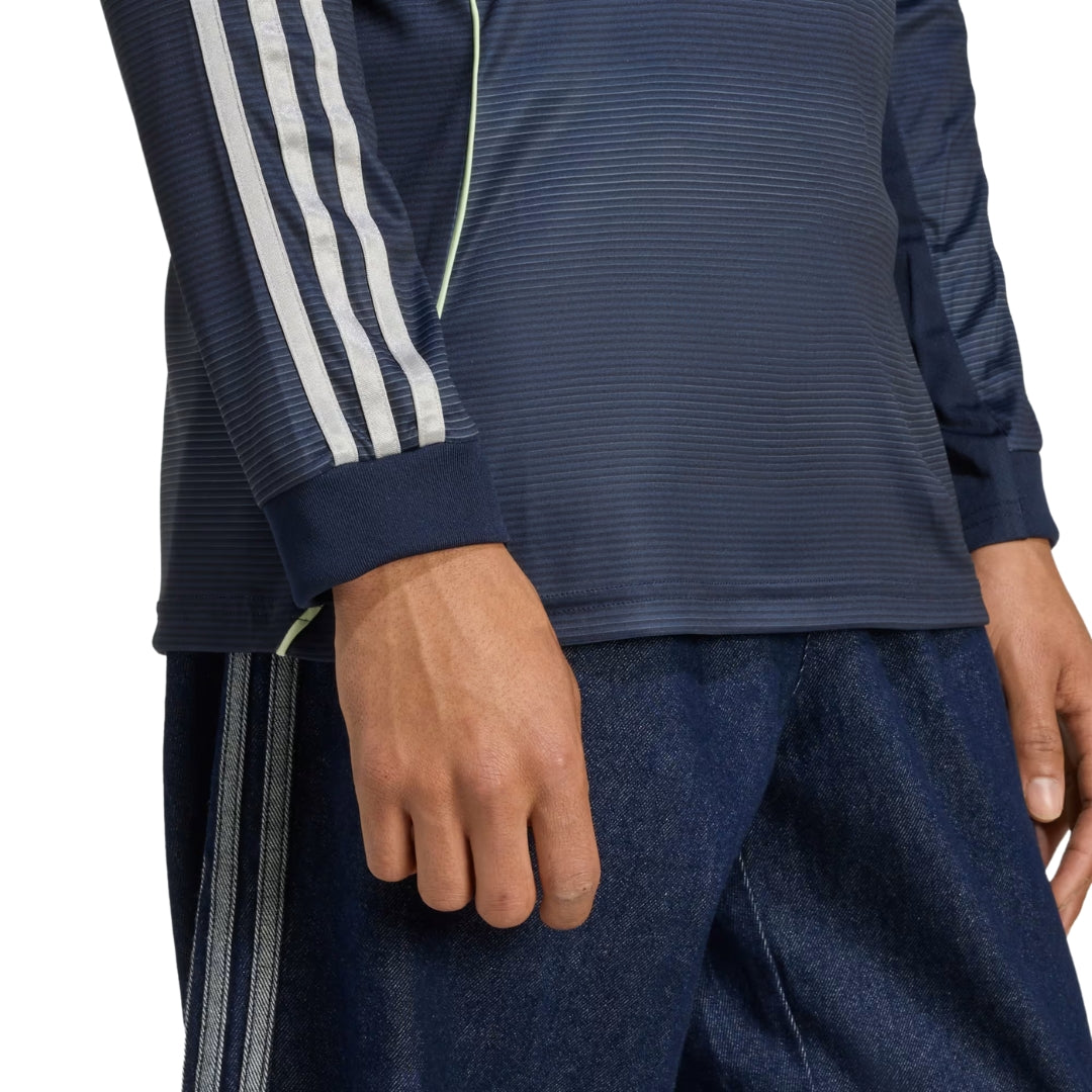 adidas Real Madrid Bellingham Long Sleeve Away Jersey w/ Champions League Patches 25/26 (Legend Ink)