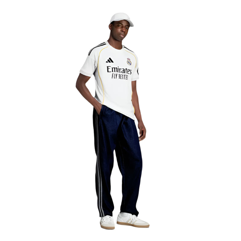 adidas Rodrygo Real Madrid 25/26 Home Jersey w/ Champions League Patches (White)