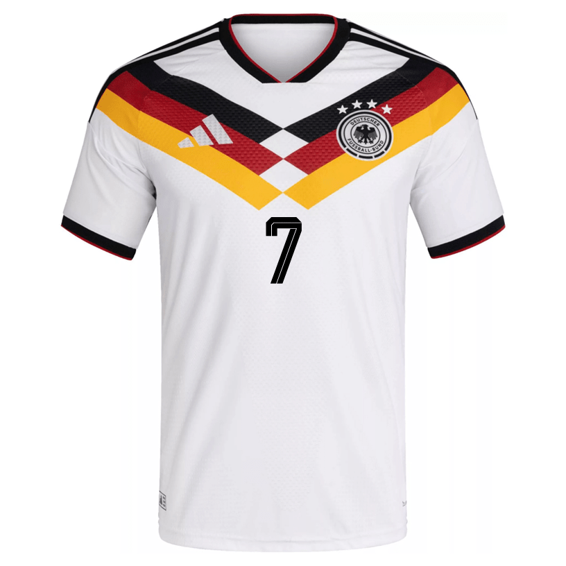 adidas Men's Adeyemi Germany Authentic Home World Cup Jersey 2026 (White/Black)