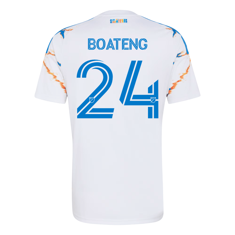 adidas Men's Boateng San Diego FC 26/27 Away Stadium Jersey (White)