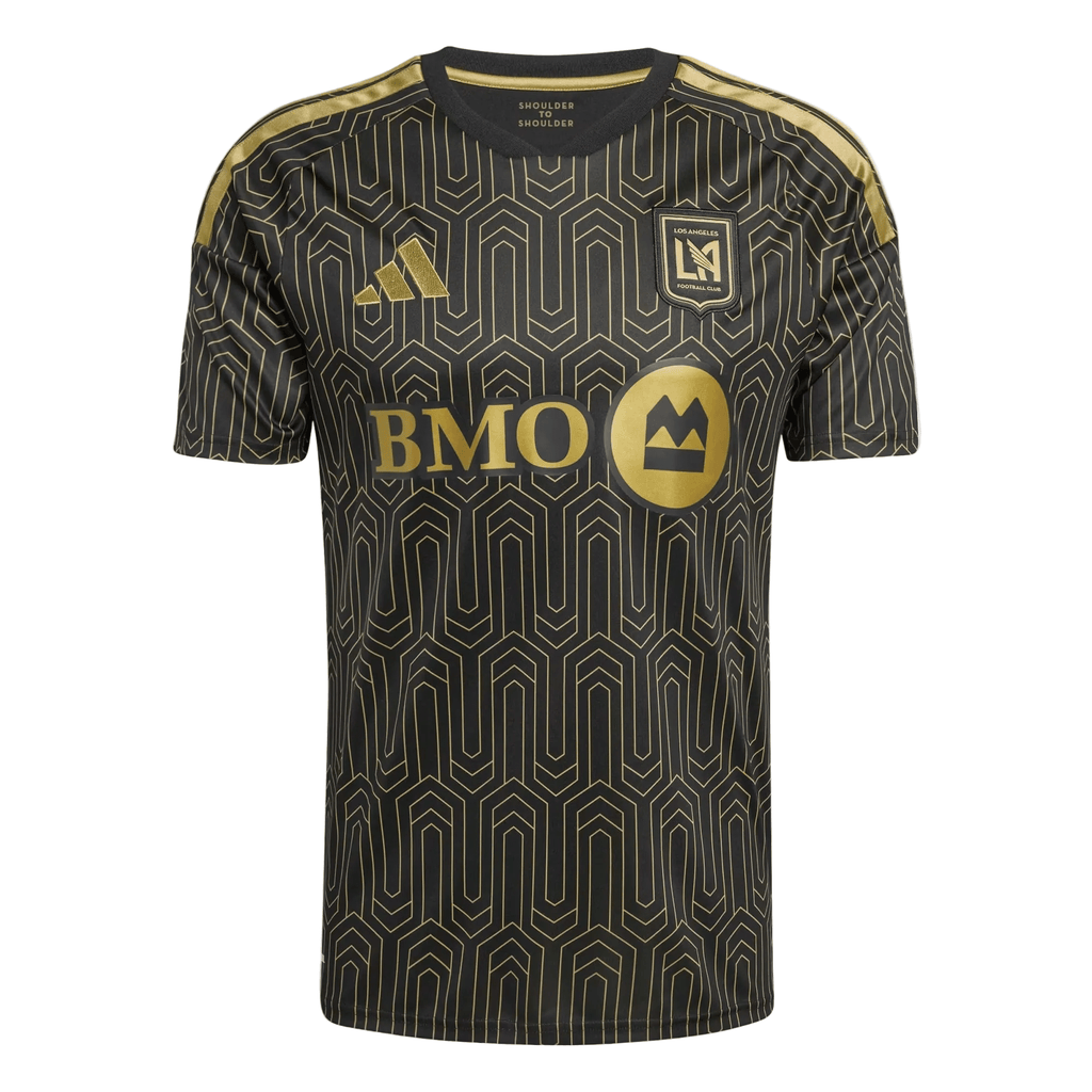 adidas Men's Ebobisse LAFC Stadium Home Jersey 26/27 (Black/Gold)
