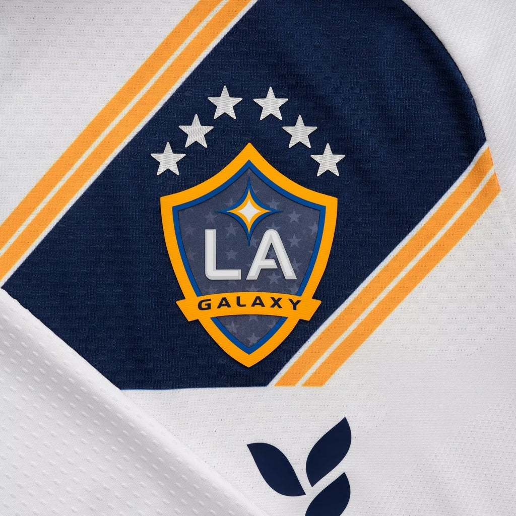 adidas Men's Parente LA Galaxy Authentic Match Home Jersey 26/27 (White)