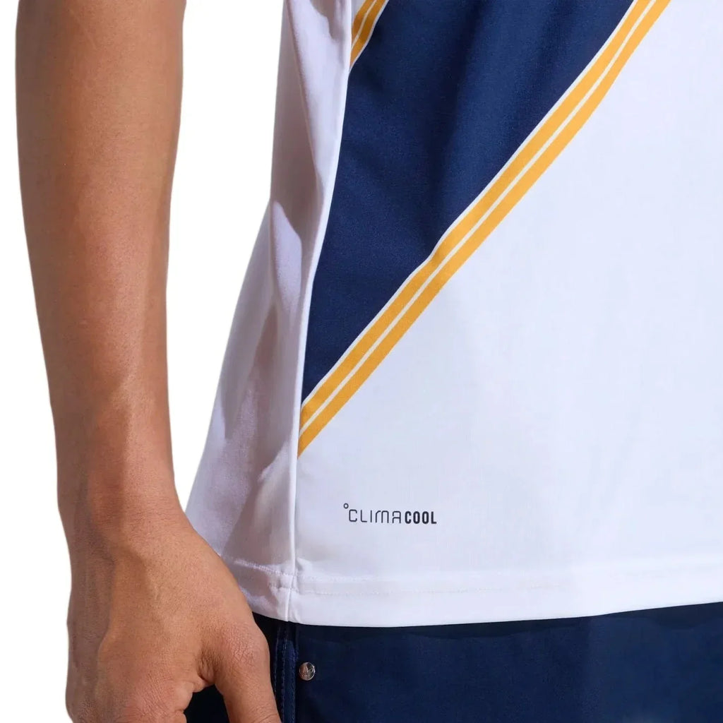 adidas Men's Parente LA Galaxy Home Stadium Jersey 26/27 (White)