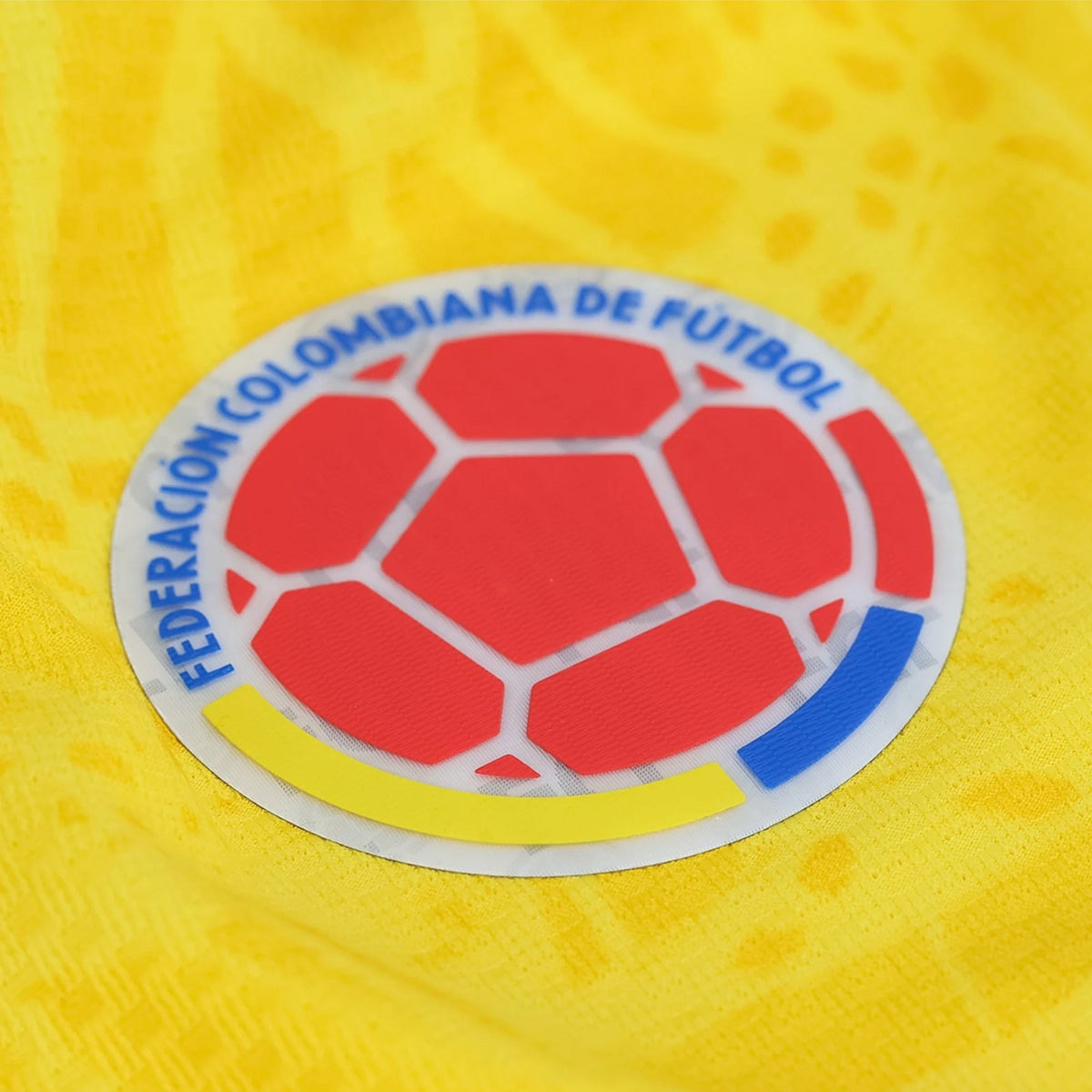 adidas Men's Mina Colombia 2026 Authentic Home Jersey (Impact Yellow)