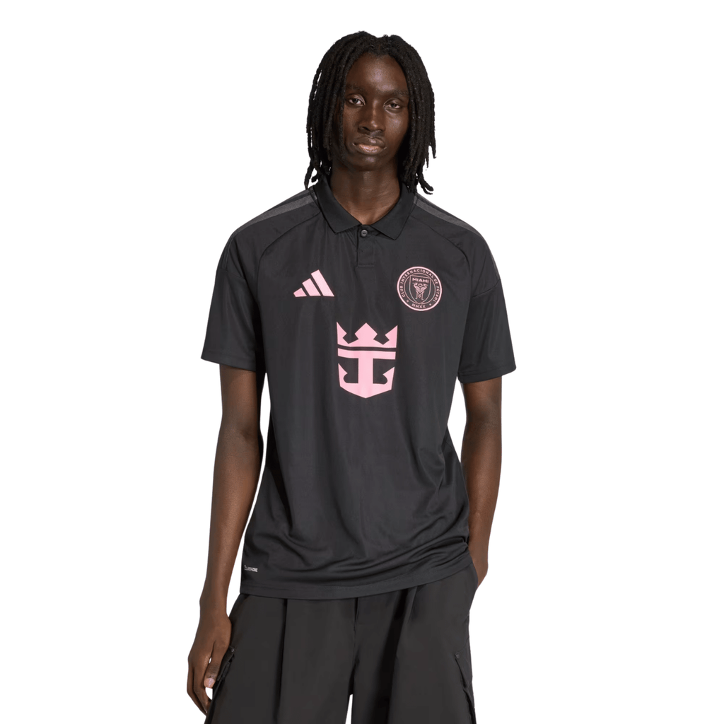 adidas Men's Taylor Inter Miami CF 26/27 Away Jersey (Black/Pink)