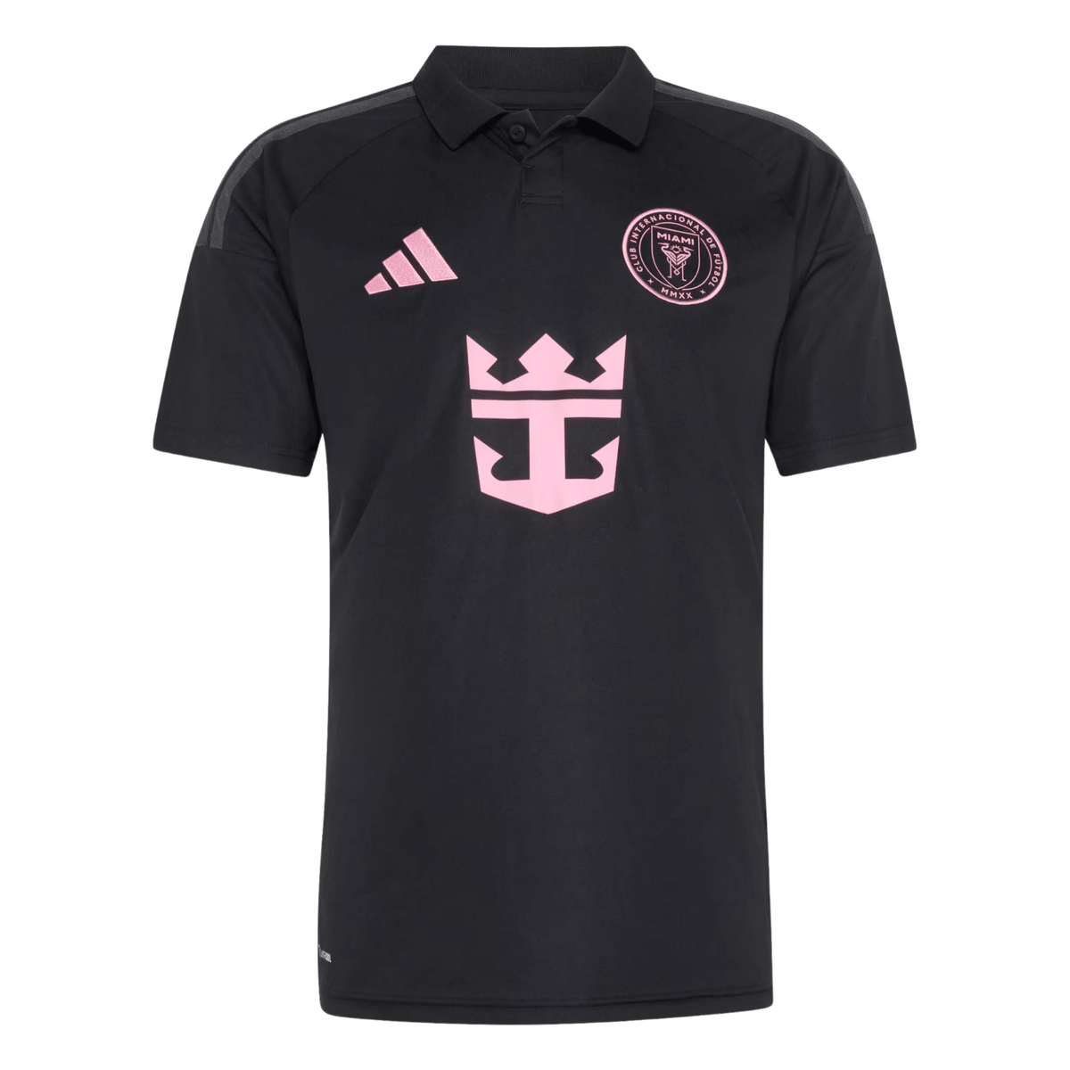 adidas Men's Jordi Alba Inter Miami CF 26/27 Away Jersey (Black/Pink)