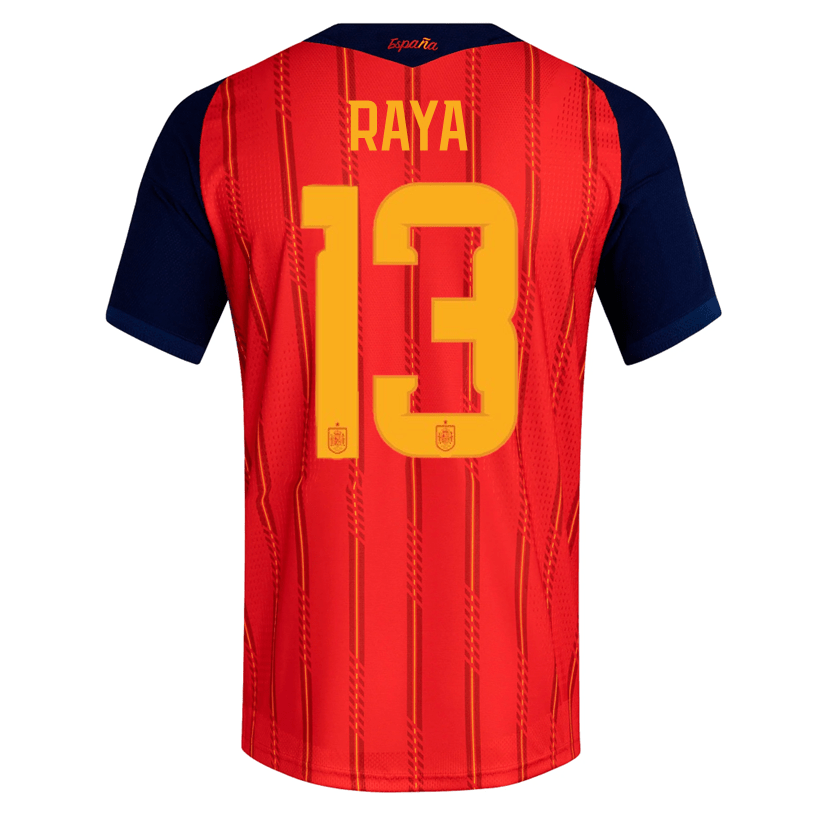 adidas Men's Raya Spain Authentic World Cup Home Jersey 2026 (Vivid Red)
