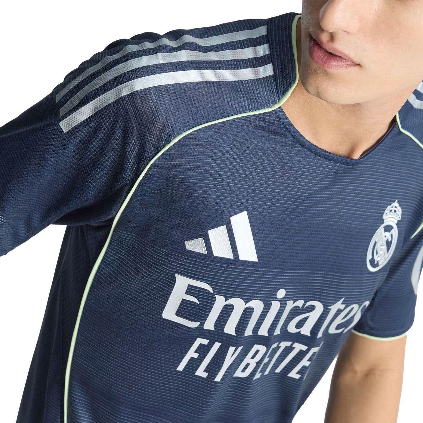 adidas Real Madrid Authentic Away Jersey 25/26 (Legend Ink)