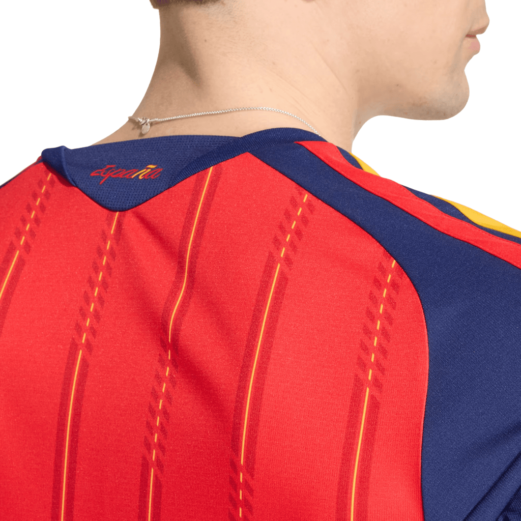 adidas Men's Zubimendi Spain World Cup Home Jersey 2026 (Vivid Red)