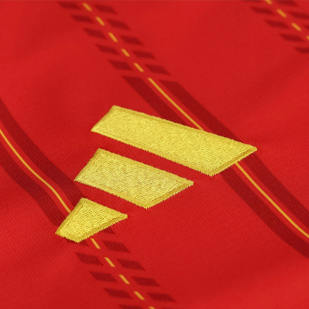 adidas Men's Fabian Spain World Cup Home Jersey 2026 (Vivid Red)
