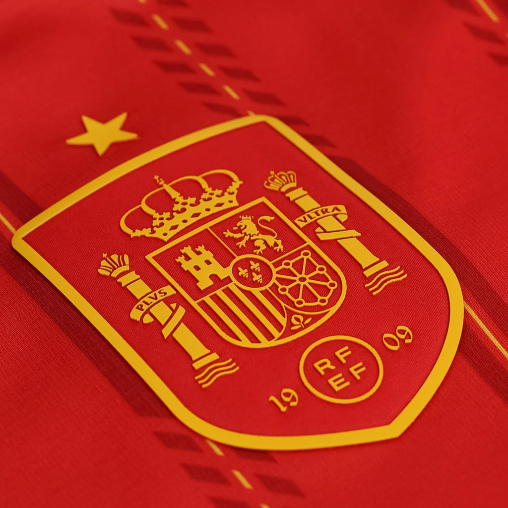 adidas Men's Zubimendi Spain World Cup Home Jersey 2026 (Vivid Red)