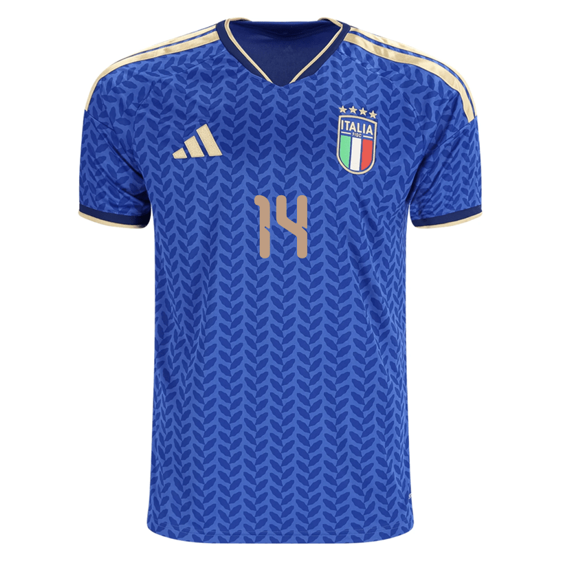 adidas Men's Vicario Italy Home Stadium Jersey 2026 (Bold Blue)