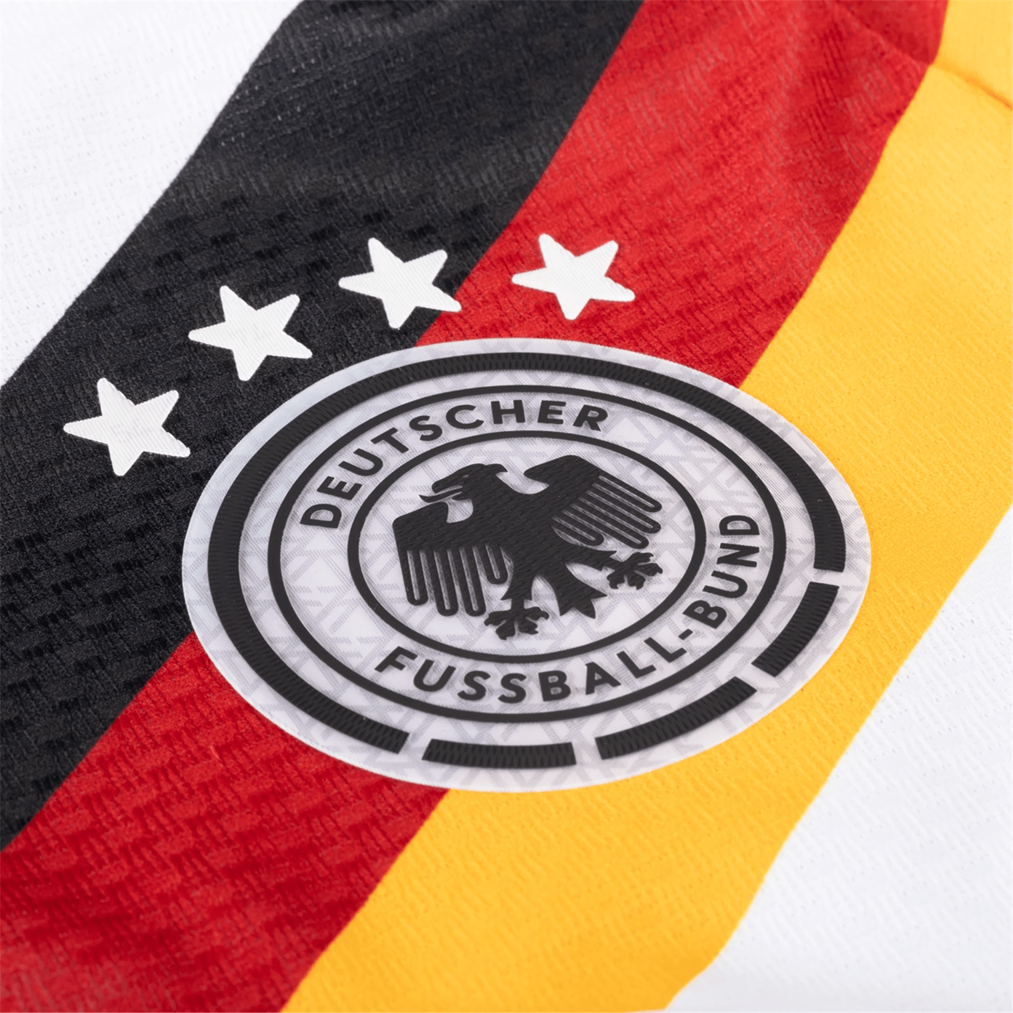 adidas Men's Stiller Germany Authentic Home World Cup Jersey 2026 (White/Black)
