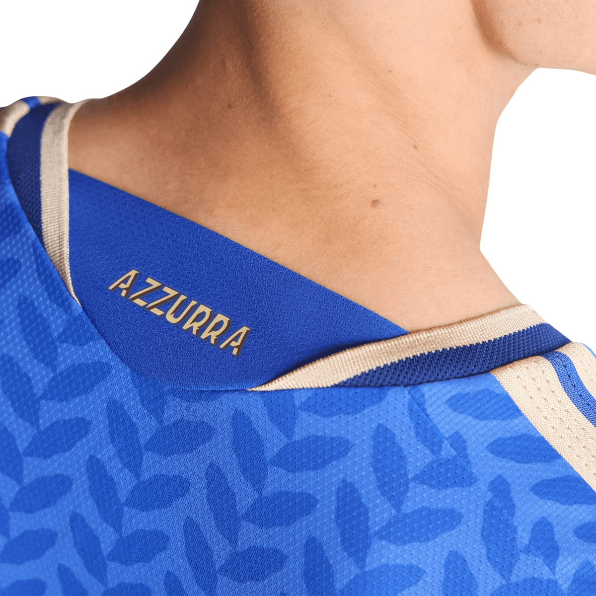 adidas Men's Barella Italy 2026 Authentic Home Jersey (Bold Blue)
