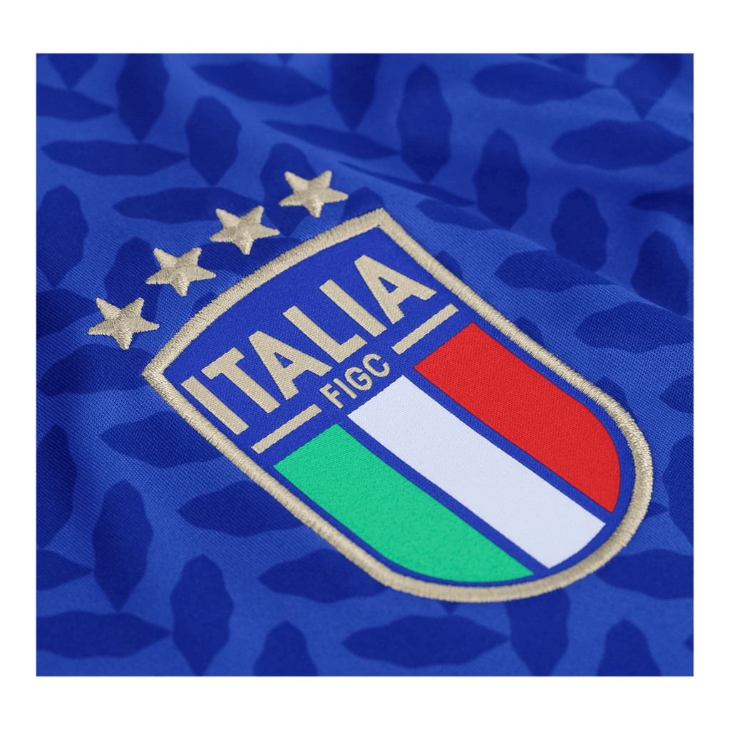 adidas Men's Vicario Italy Home Stadium Jersey 2026 (Bold Blue)
