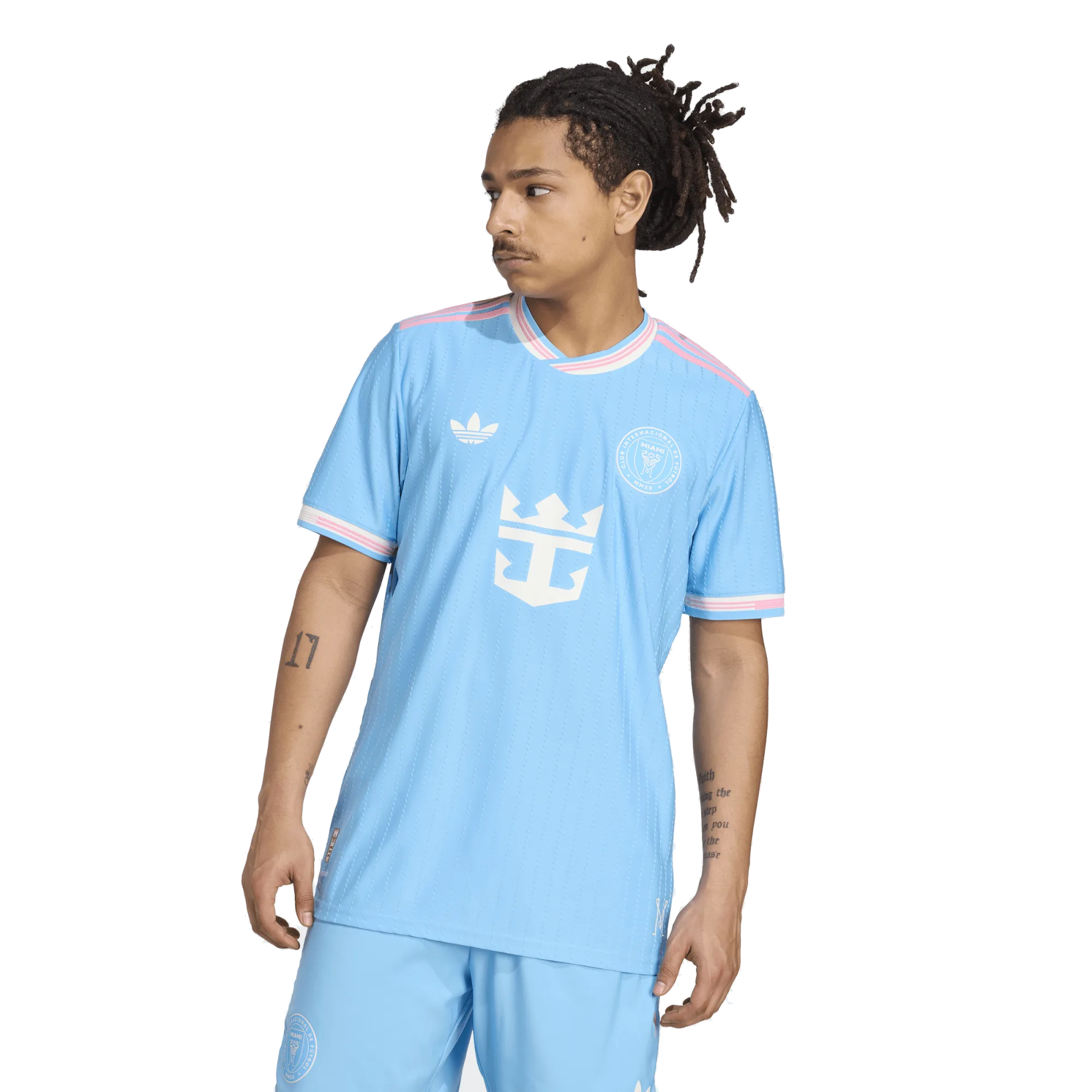 adidas PicaultInter Miami Authentic Third Jersey 25/26 (Blue/Pink)